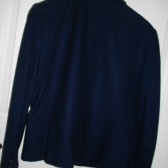 Women's Cross Country Fashion jacket and skirt, dark blue lined, size 14. New. - Picture 3 of 7